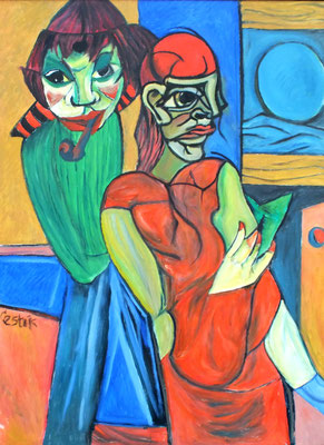 Vorleser  2010  75 x 100