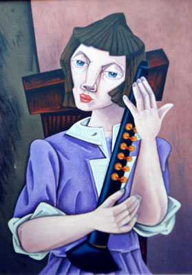 Mädchen mit Flöte  V.V. 205