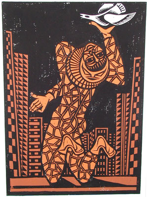 Harlekin  1983  40 x 55