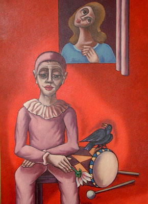 Der traurige Clown  1998  90 x 125