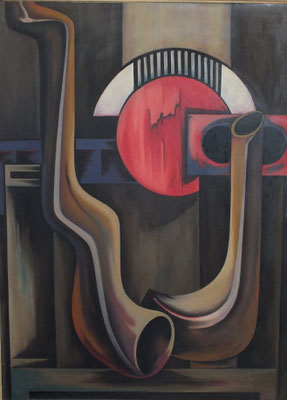 Komposition  1970    70 x 95  V.V. 32/4