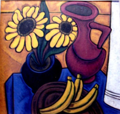 Stillleben mit Sonnenblume  1960  V.V. 232