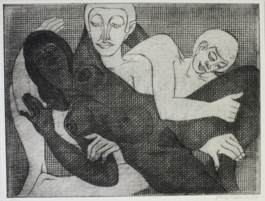 Liebesspiel II 1977  39,5 x 30