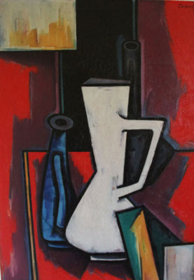 Stillleben mit Vasen  1960      75 x 104  V.V. 98