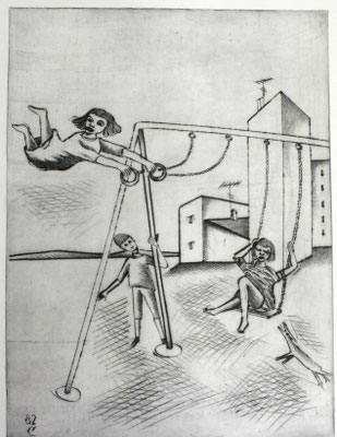 Spielplatz  1982  30 x 39,5