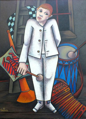 Trommelbube  1987  82 x 110