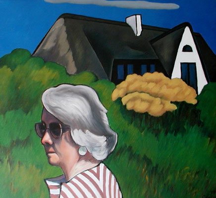 Anneliese auf Sylt  1997  97 x 90