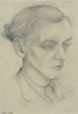Walter Kahle ( Freund ) 1947  25,5 x 37 ( Blei )