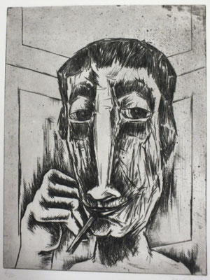 Raucher  1963  30 x 40             ( 4 )