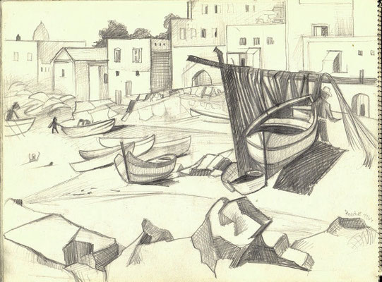 Blatt Nr. 22   9.1966   ( R )  Ischia II  1973  11 - 38