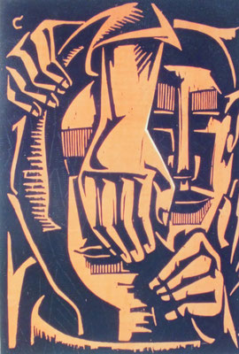 Komposition  1965    47 x 64  H.G.V. 11