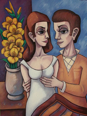 Verlobung  1995  82 x 110
