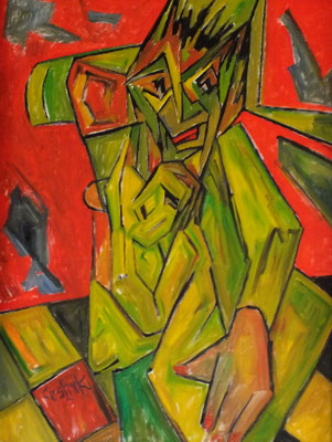 Mutter mit Kind  2010  75 x 100