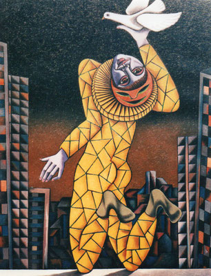 Clown  1981    90 x 120  V.V. 45