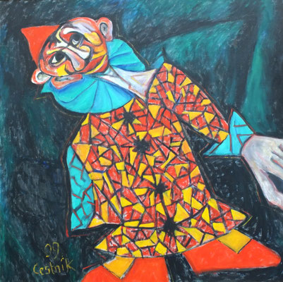 Clown  2009  100 x 100