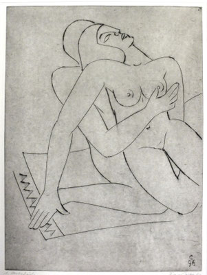 Nacktes liegendes Paar  1996  29,5 x 39,5            ( 6 )