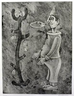 Der Wunderbaum  1985  30 x 39                ( 4 )