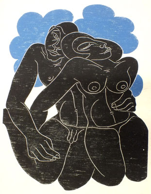 Paar  1984  57 x 74