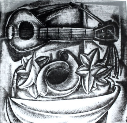 Stillleben mit Laute  1960  R.G.V. 69