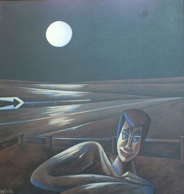 Nacht  1990  110 x 115