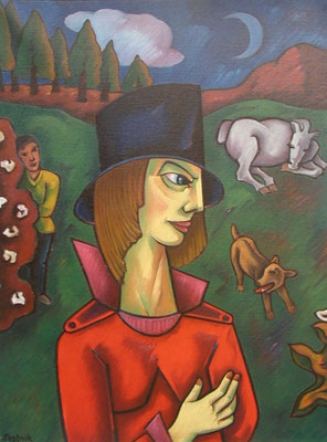 Bauernhof  1995  82 x 110