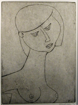 Halbakt  1957  23 x 31,5                     ( 6 )