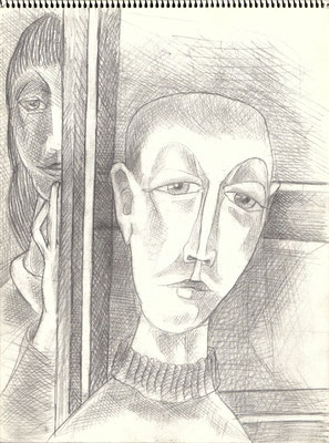 Blatt Nr. 13  1979  ( R )   Am Fenster  1992  15 - 37