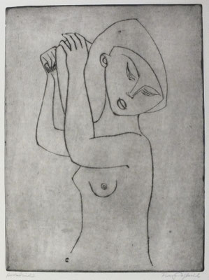 Kämmende  1955  23,5 x 32          ( 4 )