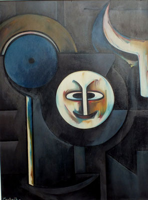 Nächtliche Erscheinung  1968  82 x 103