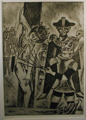 Geißelung Christi  1990  39,5 x 56        ( 4 )