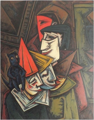 Maskerade  1963    85 x 120  V.V. 17