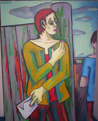 Der Architekt  2005    75 x 100  V.V. 216