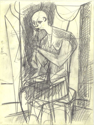 Blatt Nr. 7   12.1954  ( 2x R )  Leierkastenmann 1955     K-11,       1957    9-26  ( Öl ) Leierkastenmann  2010  24-18