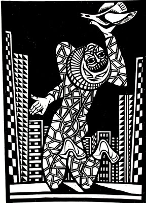 Harlekin  1983  40 x 55 Platte vorhanden