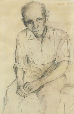 Onkel Wilhelm ( Lampe ) 1947  32,5 x 50  B.G.V. 19