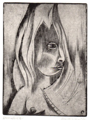 Halbakt  1968  15 x 20            ( 6 )