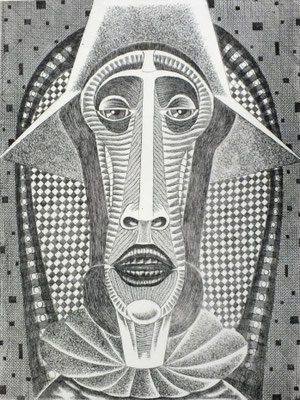 Clown  1977  30 x 39,5 ( Ätz )         ( 4 )