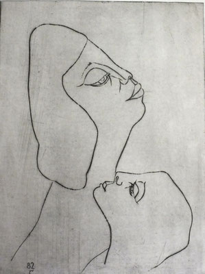 Mutter mi Tochter  1982  29,5 x 39,5          ( 4 )
