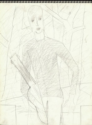 Blatt Nr. 9  1980  ( R )  Musiker  1996  15 - 29, ( Öl )  Junger Musiker  2001  21 - 21