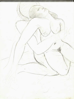 Blatt Nr . 11  1984  ( R )  Nackt liegendes Paar  1996  15 - 19, ( Öl )  Liebespaar  2001  14 - 7 