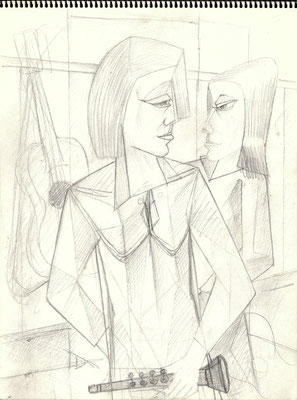 Blatt Nr. 15  1980  ( H )  Junge Musiker  1982  2 - 16