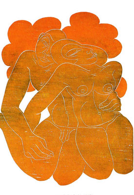 Paar  1984    57 x 74  H.G.V.18