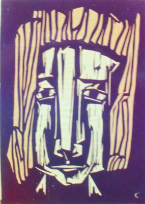 Frauenkopf  1965    44 x 63 H.G.V. 13