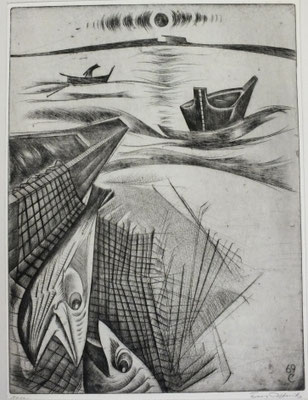 Fischerboot  1969  30 x 40         ( 3 )