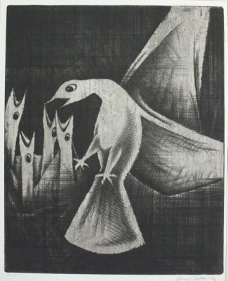 Nest Flug II  1972  30 x 36                          ( 5 )