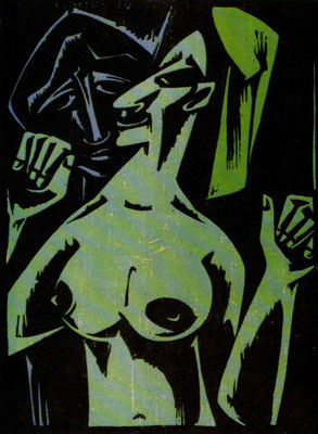 Der Besucher  1965    45 x 62  H.G.V. 10