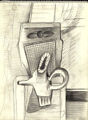 Blatt Nr. 20  2.1970   ( Öl )  Blauer Krug    V.V.32