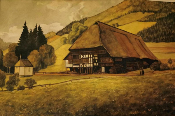 Bauernhaus im Schwarzwald  1953  A.V.11