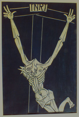 Kreuzigung II  1978  62 x 92        Doe Sammlung