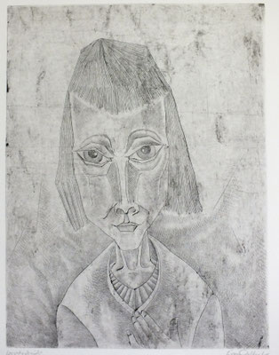 Frauenporträt  1970  29,5 x 39,5          ( 2 )